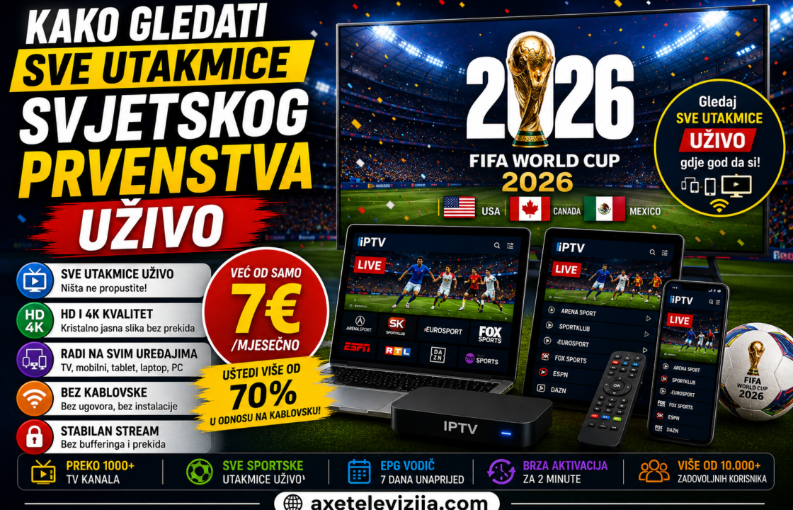 Kako gledati sve utakmice Svjetskog prvenstva uživo