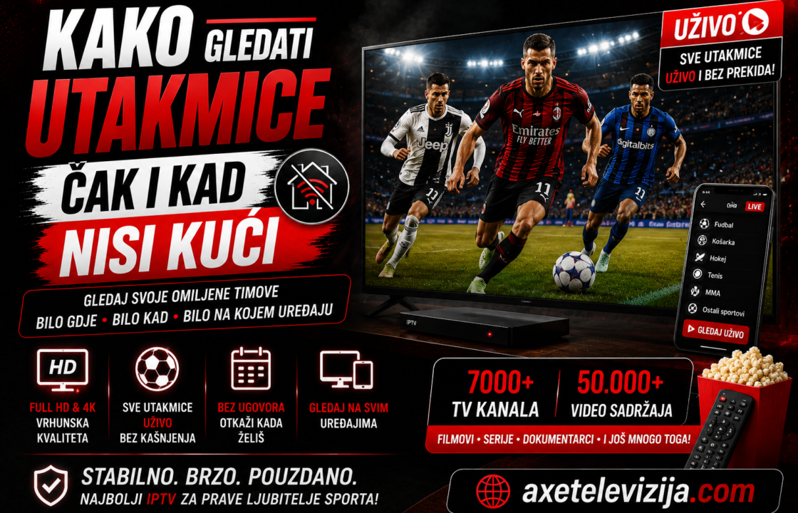 Kako gledati utakmice čak i kad nisi kući