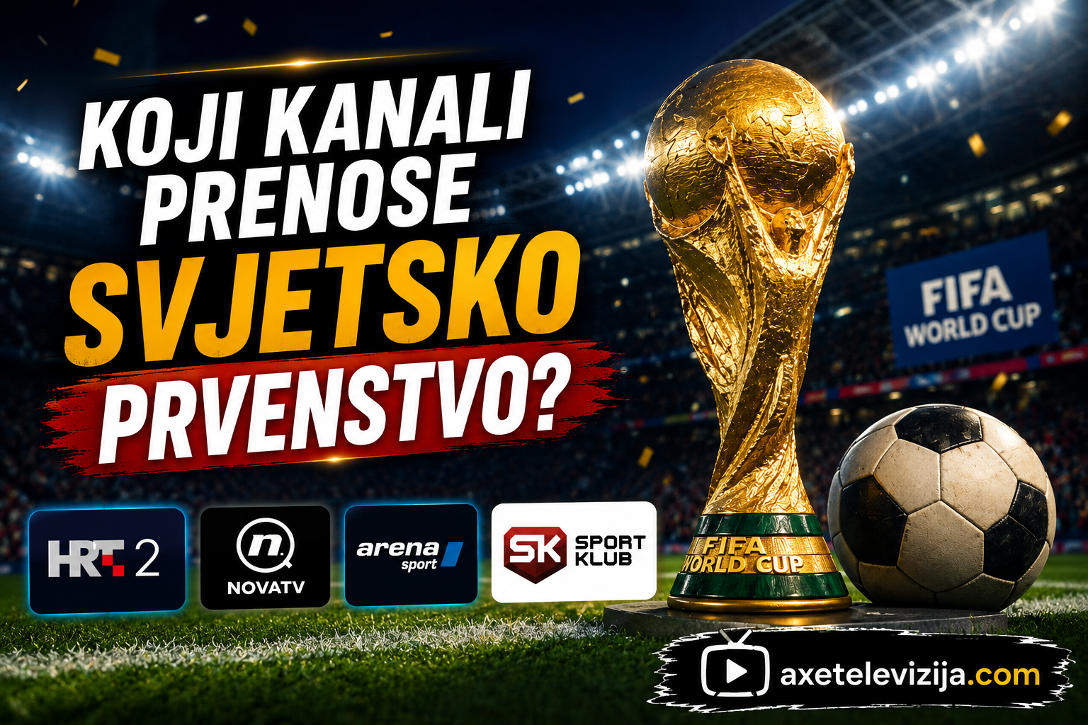 Koji kanali prenose Svjetsko prvenstvo