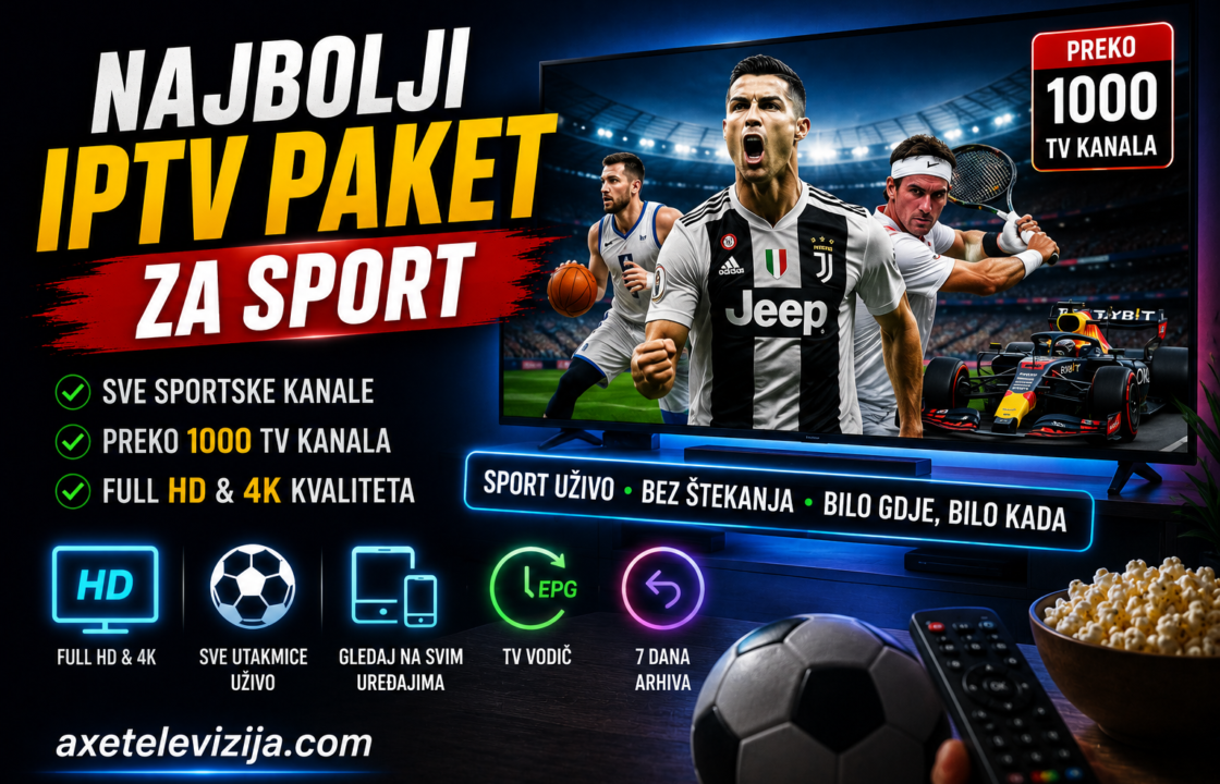 Najbolji IPTV paket za sport
