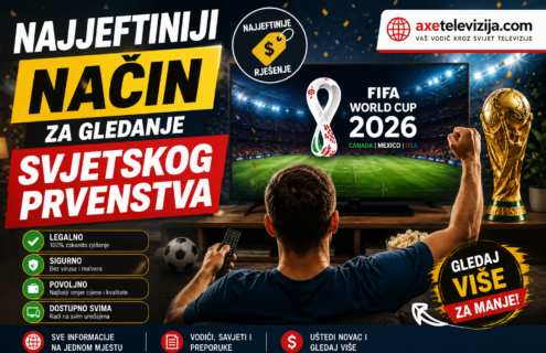 Najjeftiniji način za gledanje Svjetskog prvenstva