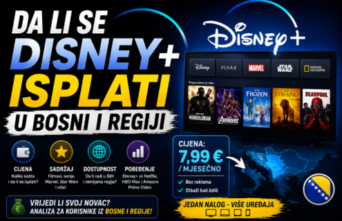 Da li se Disney+ isplati u Bosni i regiji