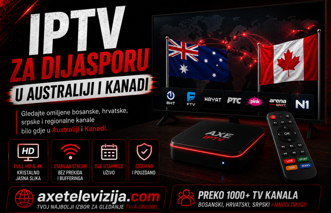 IPTV za dijasporu u Australiji i Kanadi